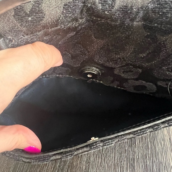 Coach Sadie Madison Chenille Ocelot Leopard Satchel - Picture 7 of 12